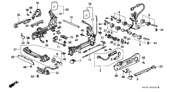 1988 Acura Legend Screw-Washer (5X8) Diagram for 938910500800