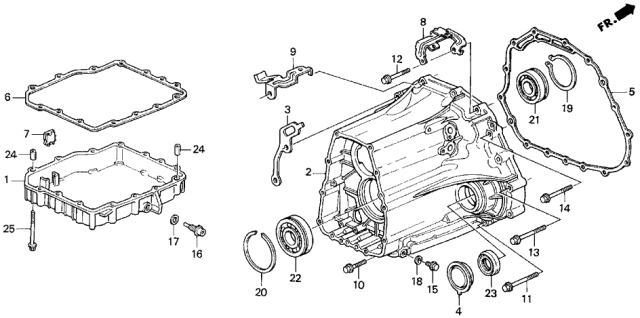 1993 Acura Legend  Bolt, Flange (8X60) Diagram for 90004PY4000