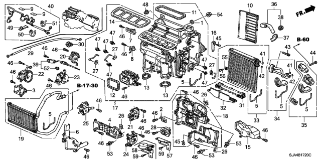 2011 Acura RL  Grommet, Screw (4MM) Diagram for 91641SM4003