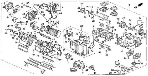 1994 Acura Vigor  O-Ring (1/2 Inch) (Sam) Diagram for 80872SL0900