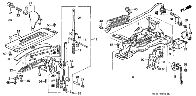 1996 Acura NSX  Screw-Washer (5X8) Diagram for 938910500807