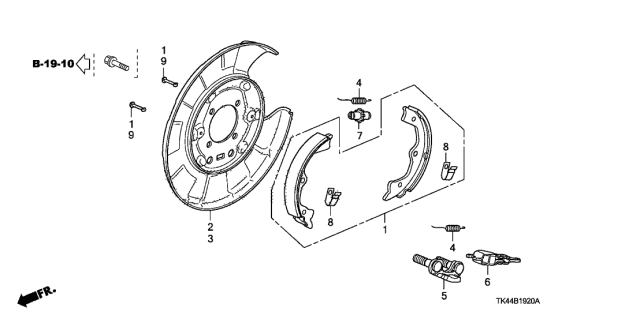 2023 Acura MDX Spring, Return Diagram for 43172SJA003
