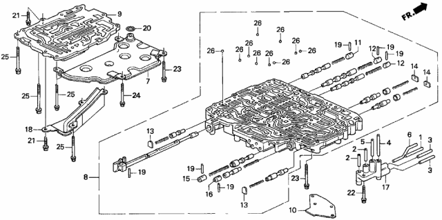 1996 Acura TL  Seat, Valve Spring Diagram for 27263P1V000