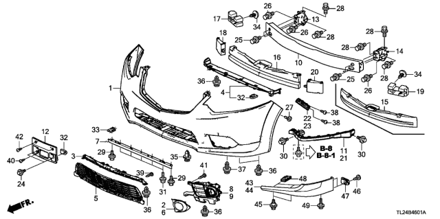 2012 Acura TSX Screw, Tapping (5X20) Diagram for 9390325420