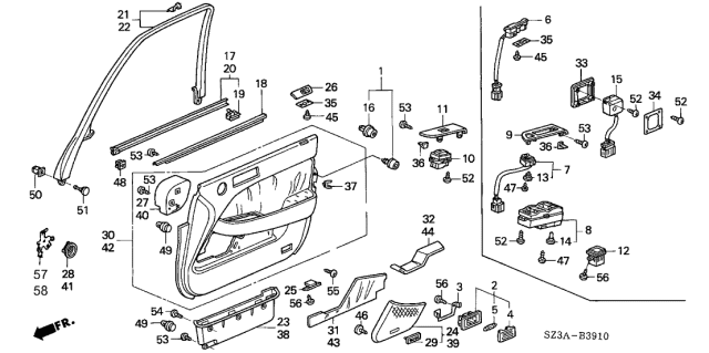 2004 Acura RL  Screw, Tapping (5X12) Diagram for 9390325280