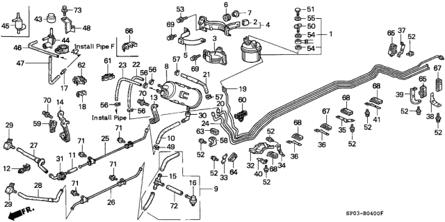 1995 Acura Legend  Bolt, Sealing 6Mm Diagram for 90009RMX010
