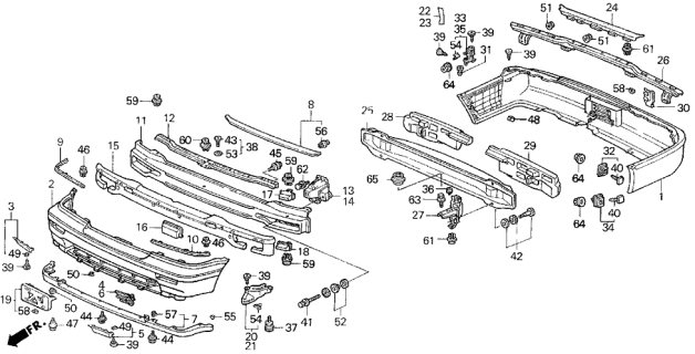 1991 Acura Legend  Nut, Spring (5MM) Diagram for 90331SD5003