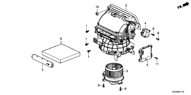 2021 Acura TLX  ELEMENT, FILTER Diagram for 80291T5RA01
