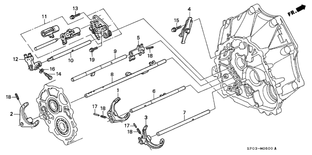 1994 Acura Legend  Bolt, Special (8X27) Diagram for 90029PG2010