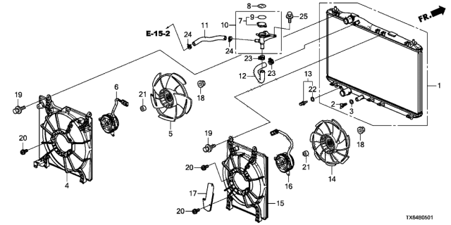 2016 Acura ILX Screw, Washer (5X12) Diagram for 90050R40A01