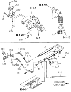 1996 Acura SLX  Clip Diagram for 8971809370