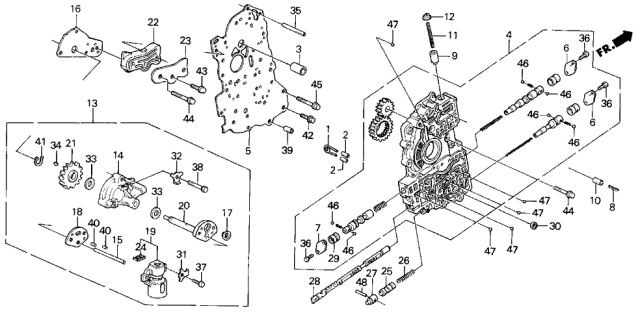 1989 Acura Integra  Ball, Steel (#6) (3/16) Diagram for 9621106000
