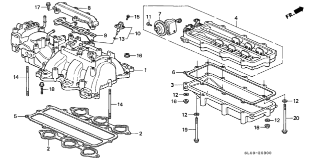1993 Acura NSX  Screw, Pan (5X12) Diagram for 90018PR7A00