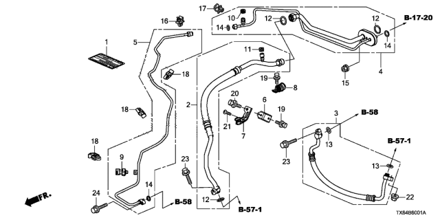 2014 Acura ILX Cap, Valve (H) Diagram for 80865SVAA01