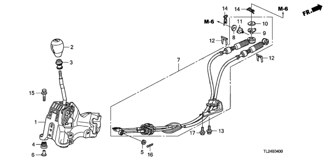 2009 Acura TSX Bolt-Washer (6X18) Diagram for 90161SP0931