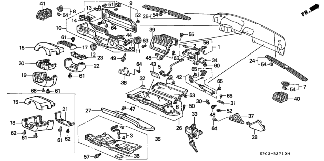 1995 Acura Legend  Screw, Tapping (4X12) (Po) Diagram for 9391324280