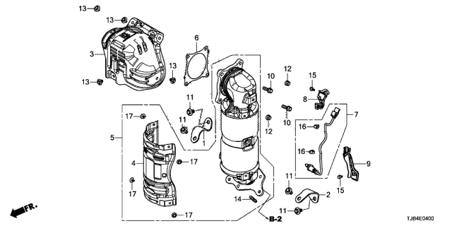 2020 Acura RDX  BOLT, FLANGE (10X30) Diagram for 9000459B003
