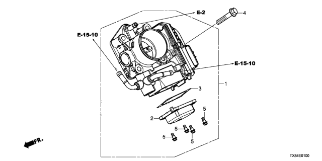 2014 Acura ILX Hybrid Bolt-Washer (8X60) Diagram for 934010806008