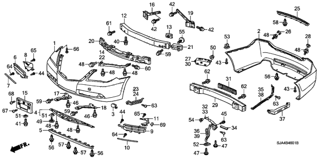 2010 Acura RL  Screw, Tapping (6X16) Diagram for 9390446220