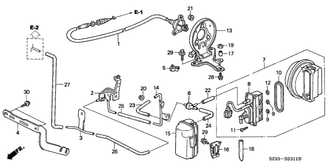 1999 Acura RL  O-Ring (P7) (Mitsuba) Diagram for 36527PH2005