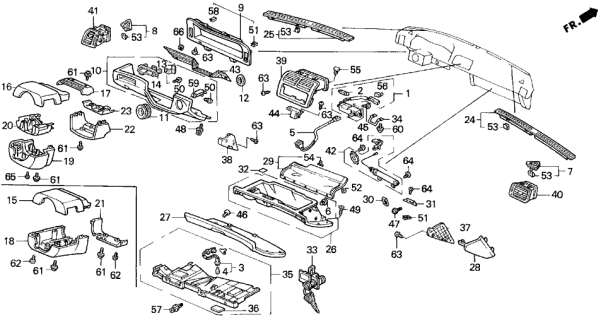 1991 Acura Legend  Bolt (5X13) Diagram for 90114SG0003