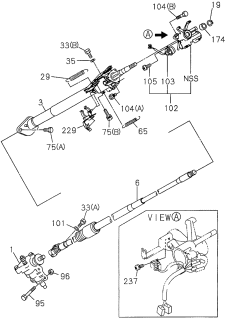 1997 Acura SLX  Bolt (6X16) Diagram for 0500406160