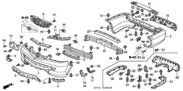 2006 Acura MDX  Bolt, Flange (12X30) Diagram for 90169S3VA00