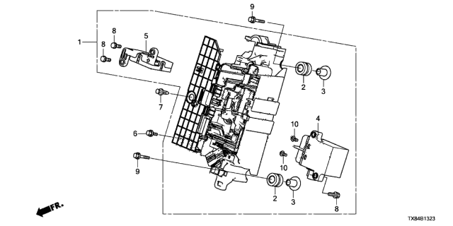 2013 Acura ILX Hybrid  Contactor, Main Diagram for 1E150RW0003