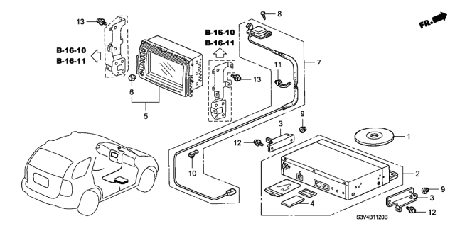 2002 Acura MDX  Screw-Washer (5X8) Diagram for 938930500807