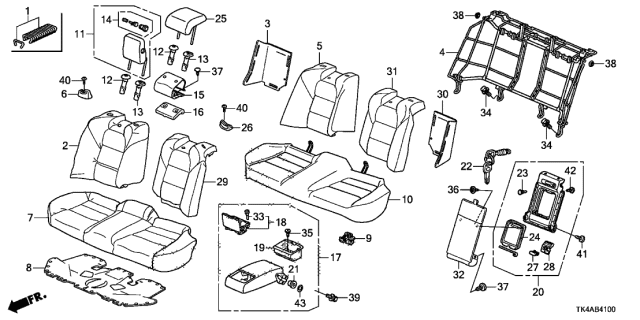 2013 Acura TL  Plug, Blind (17.5MM) Diagram for 91606S04000