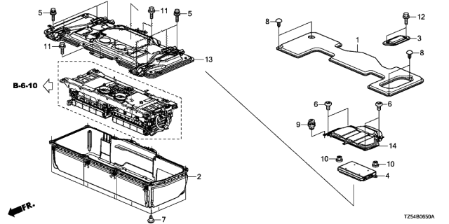 2017 Acura MDX  Bolt-Washer (8X30) Diagram for 900085K1N00