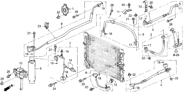 1993 Acura Legend  Bolt, Flange (6X50) Diagram for 90116SP0000
