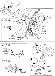 1996 Acura SLX  Washer, Lock (Id=6) Diagram for 9091505060
