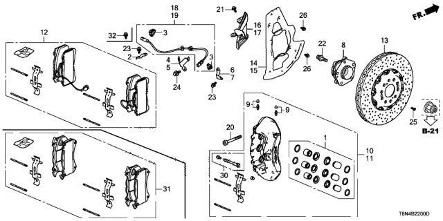 2019 Acura NSX  Screw-Washer (5X12) Diagram for 938940501205