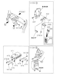 1998 Acura SLX  Screw-Washer (6X14) Diagram for 9039006140