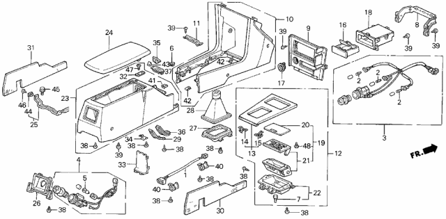 1988 Acura Legend  Screw, Tapping (3X12) Diagram for 9390322380