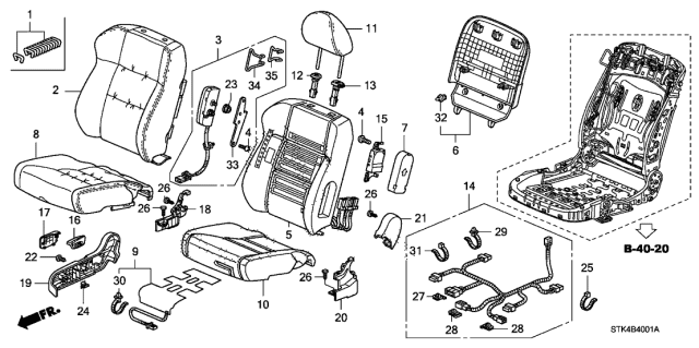 2007 Acura RDX  Screw (6X18) Diagram for 81123SNAA01