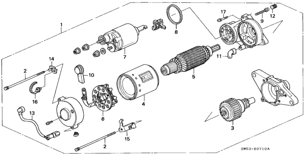 1996 Acura TL  Screw-Washer (6X25) Diagram for 938920602508