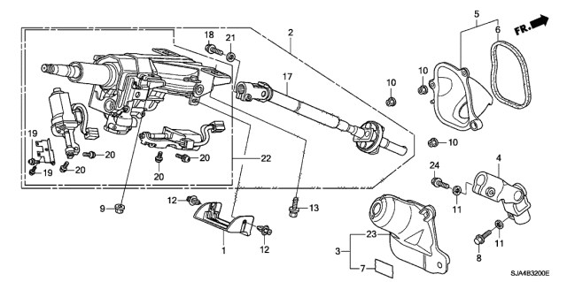 2006 Acura RL  Screw-Washer B Diagram for 90137SJAJ01