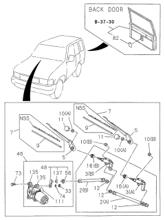 1999 Acura SLX  Bolt, Fix Diagram for 8971642660