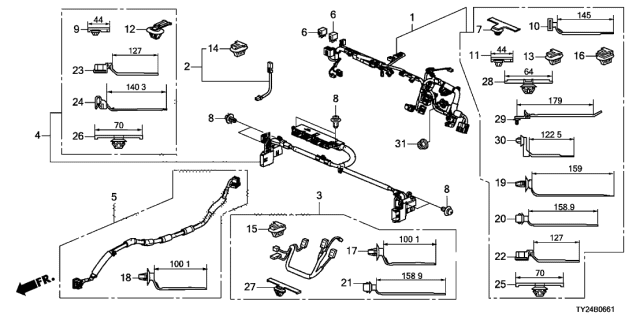 2018 Acura RLX  Clip (7MM) Diagram for 91502TM6003