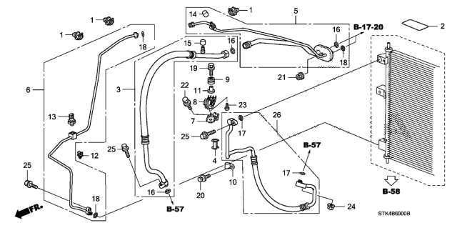 2010 Acura RDX  Cap, Valve (L) (Nichirin) Diagram for 80866ST0003