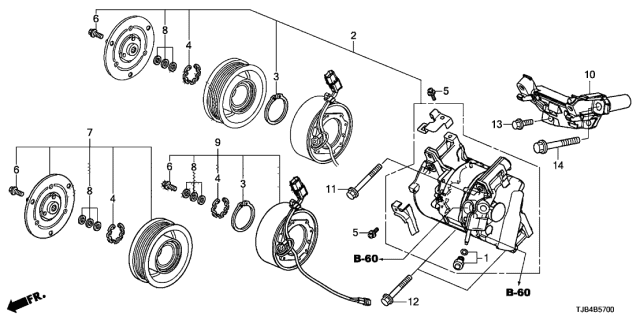 2019 Acura RDX  BOLT, WASHER HEAD Diagram for 388296B2A01