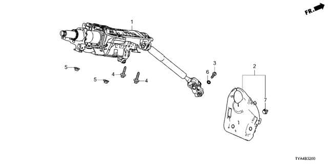 2022 Acura MDX  CLIP, TRIM Diagram for 90651T0AA01