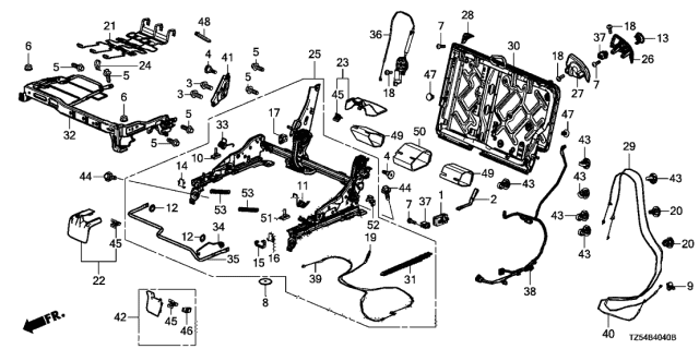 2016 Acura MDX  Bolt-Washer (10X31) Diagram for 90135SZAA00