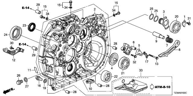 2020 Acura TLX  Bolt, Hex. (6MM) Diagram for 9000150P000