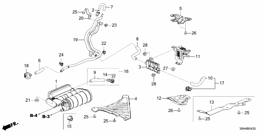 Acura 17391-3BH-A00 MODULE ASSY