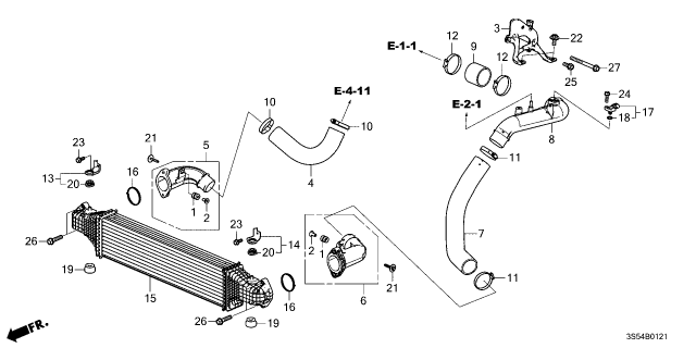 2024 Acura Integra O-RING Diagram for 37831PDFE01