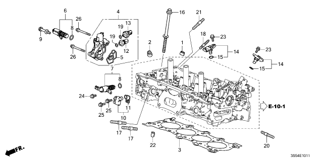 2025 Acura Integra SENSOR ASSY., TDC Diagram for 37510RPYG01