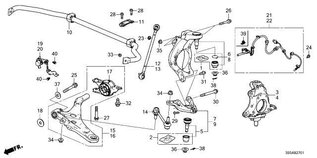 2025 Acura Integra BOLT, TORX (10X30) Diagram for 90170TV8E02